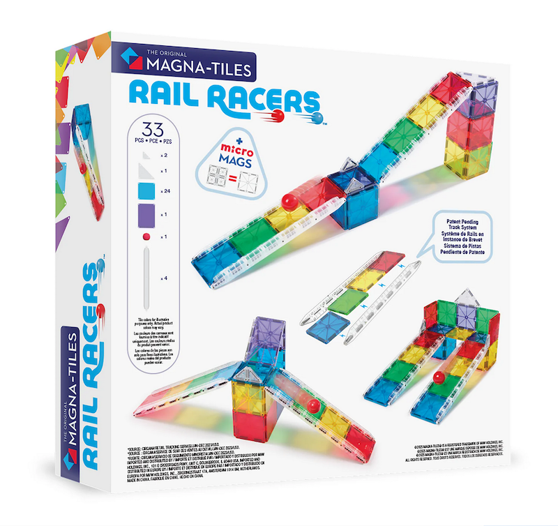 Magna-Tiles Rail Racers