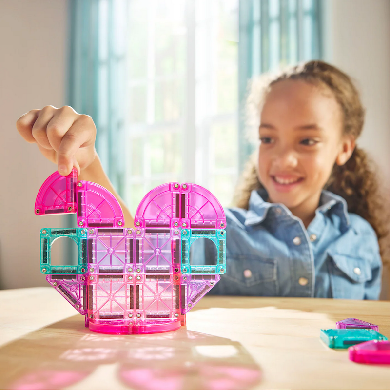 MAGNA-TILES® microMAGS Travel Heart to Heart