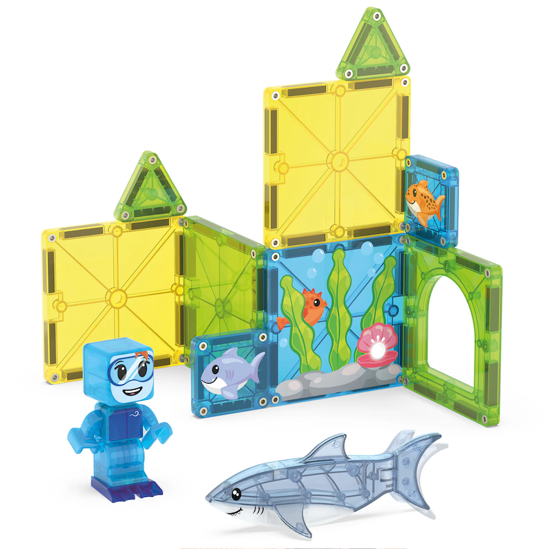 Magna-Tiles Shark Dive