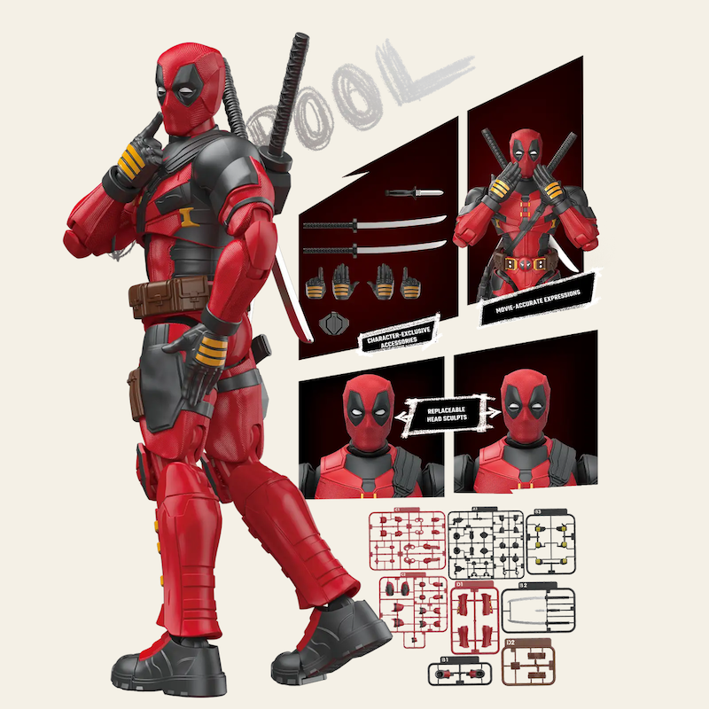 Marvel Deadpool & Wolverine Champion Class Deadpool Model Kit