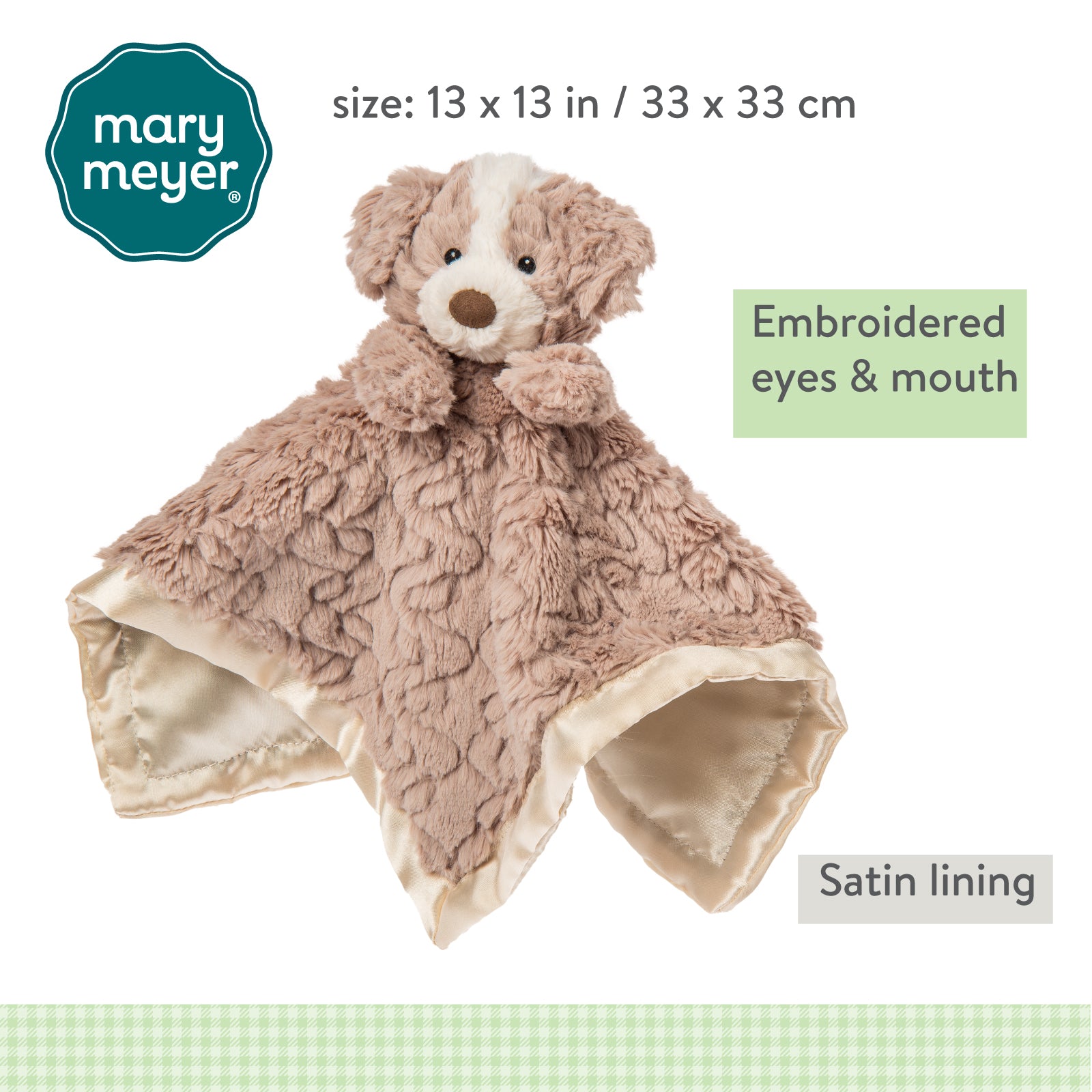 Putty Nursery Hound Character Blanket - Tan