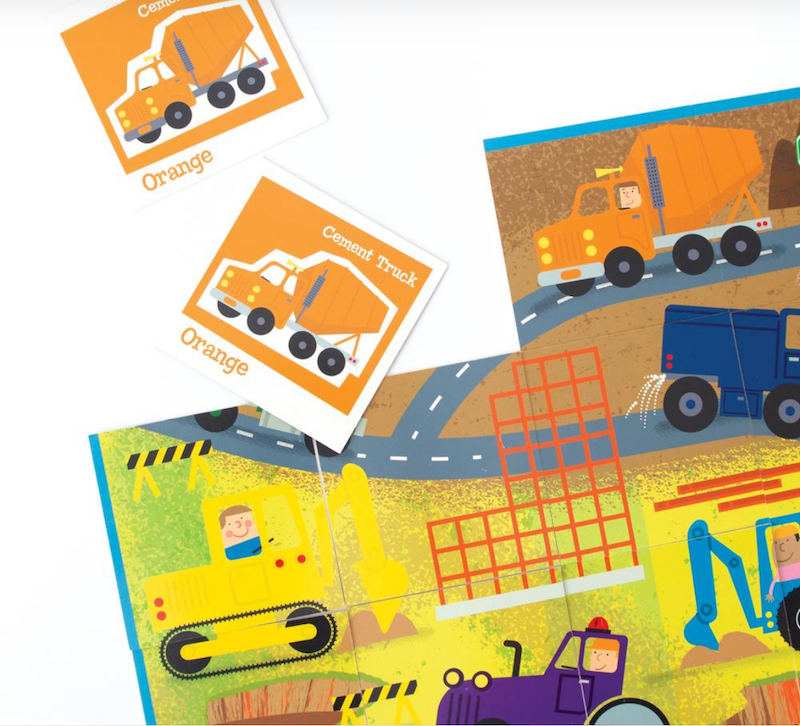 Truck Learn Colors Match It Up!