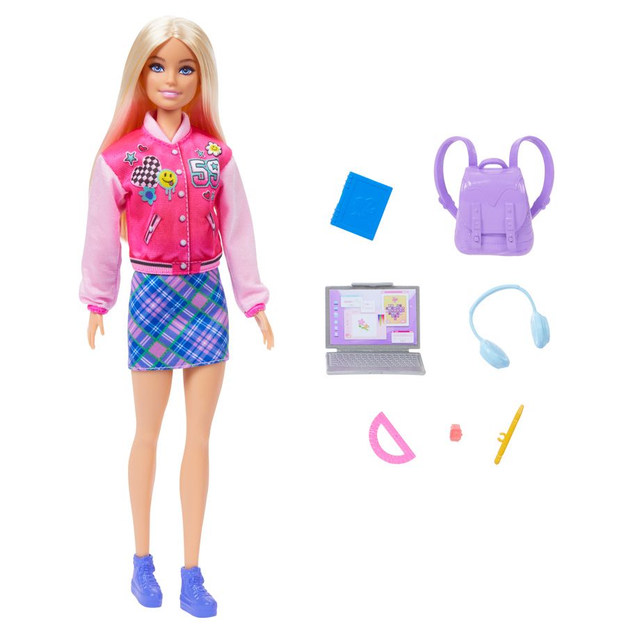 Barbie I Love School Doll & Accessories