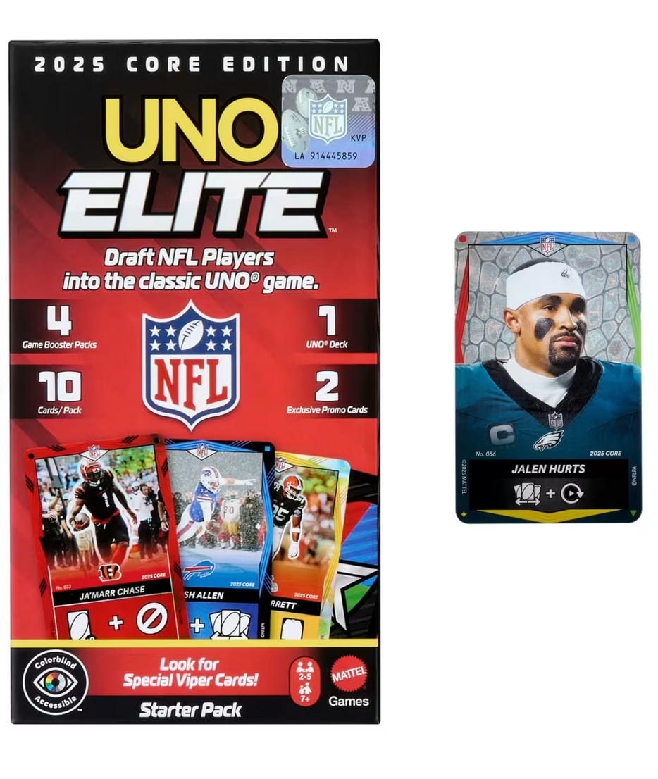 UNO: Elite NFL Starter Pack 2025 Core Ed.