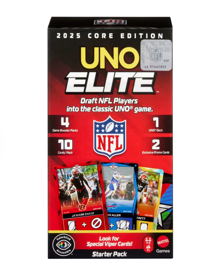 UNO: Elite NFL Starter Pack 2025 Core Ed.
