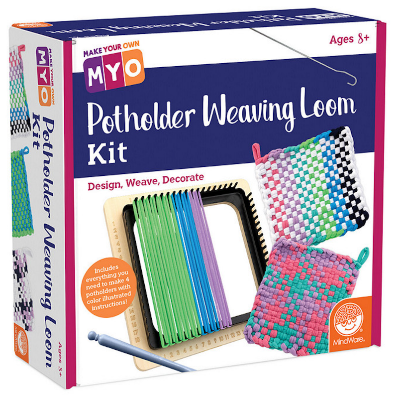 Make Your Own Potholder Weaving Loom Kit