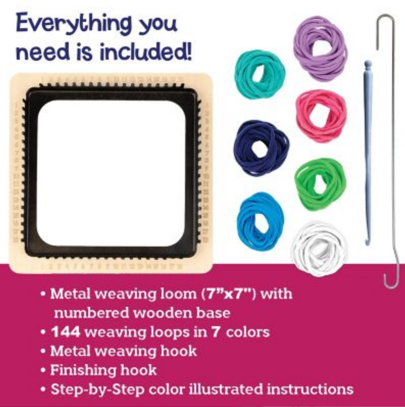 Make Your Own Potholder Weaving Loom Kit