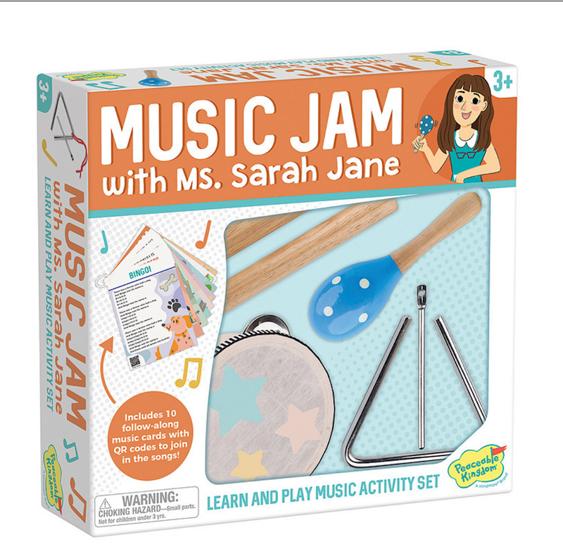 Music Jam with Ms. Sarah Jane Music Activity Set