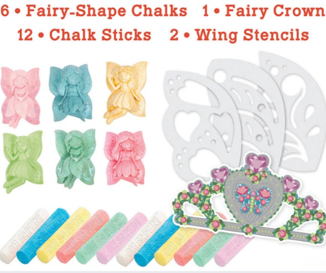 Oh So Fun! Fairy Chalk Set