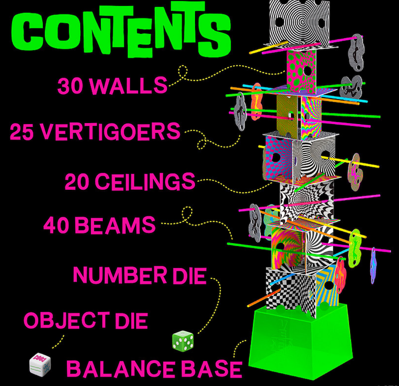 Vertigo: A Suspenseful Stacking Game of Balance and Strategy