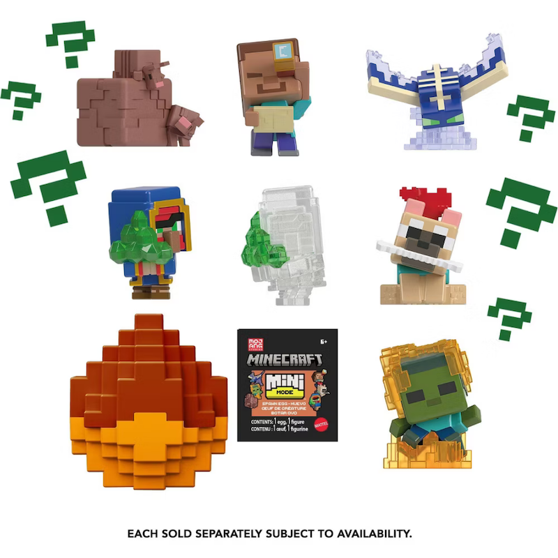 Minecraft Mini Mode Spawn Egg - Asst Styles