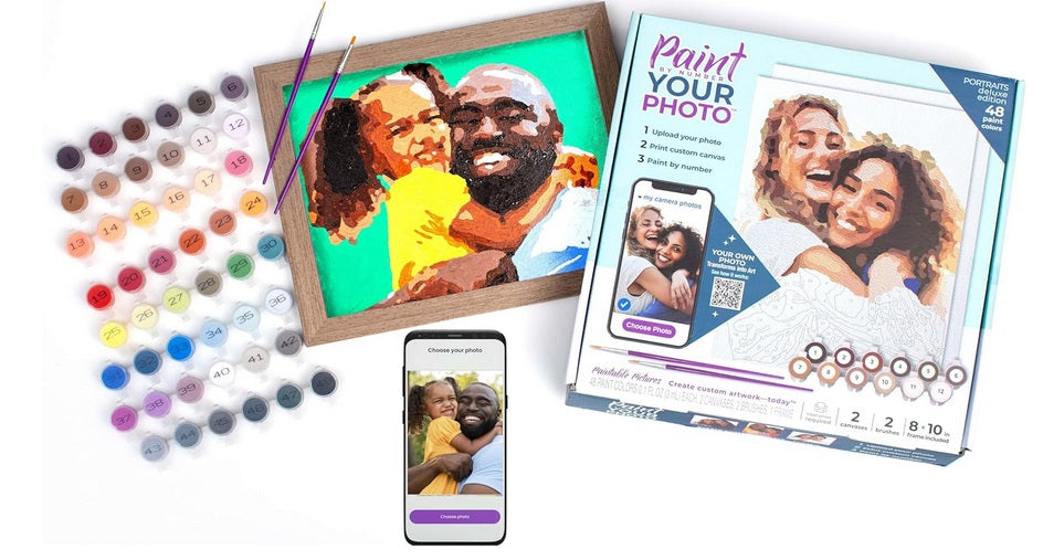 Paint by Number Your Photo -  Portraits Edition