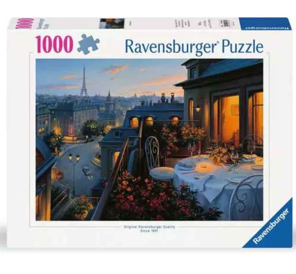 Paris Balcony 1000 Pc Puzzle