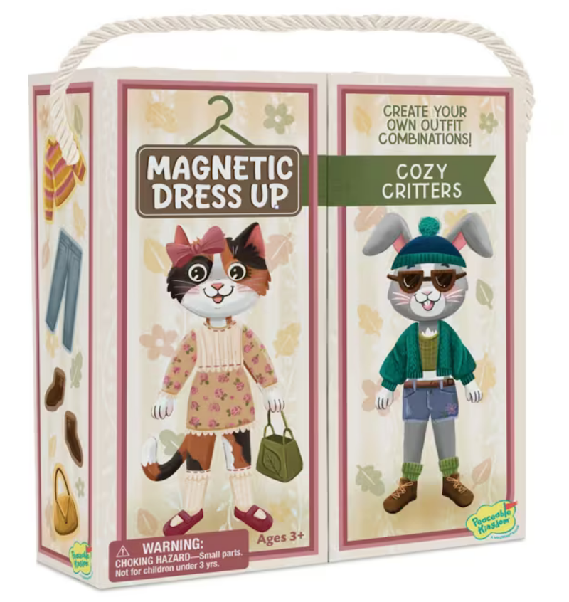 Cozy Critters Magnetic Dress Up