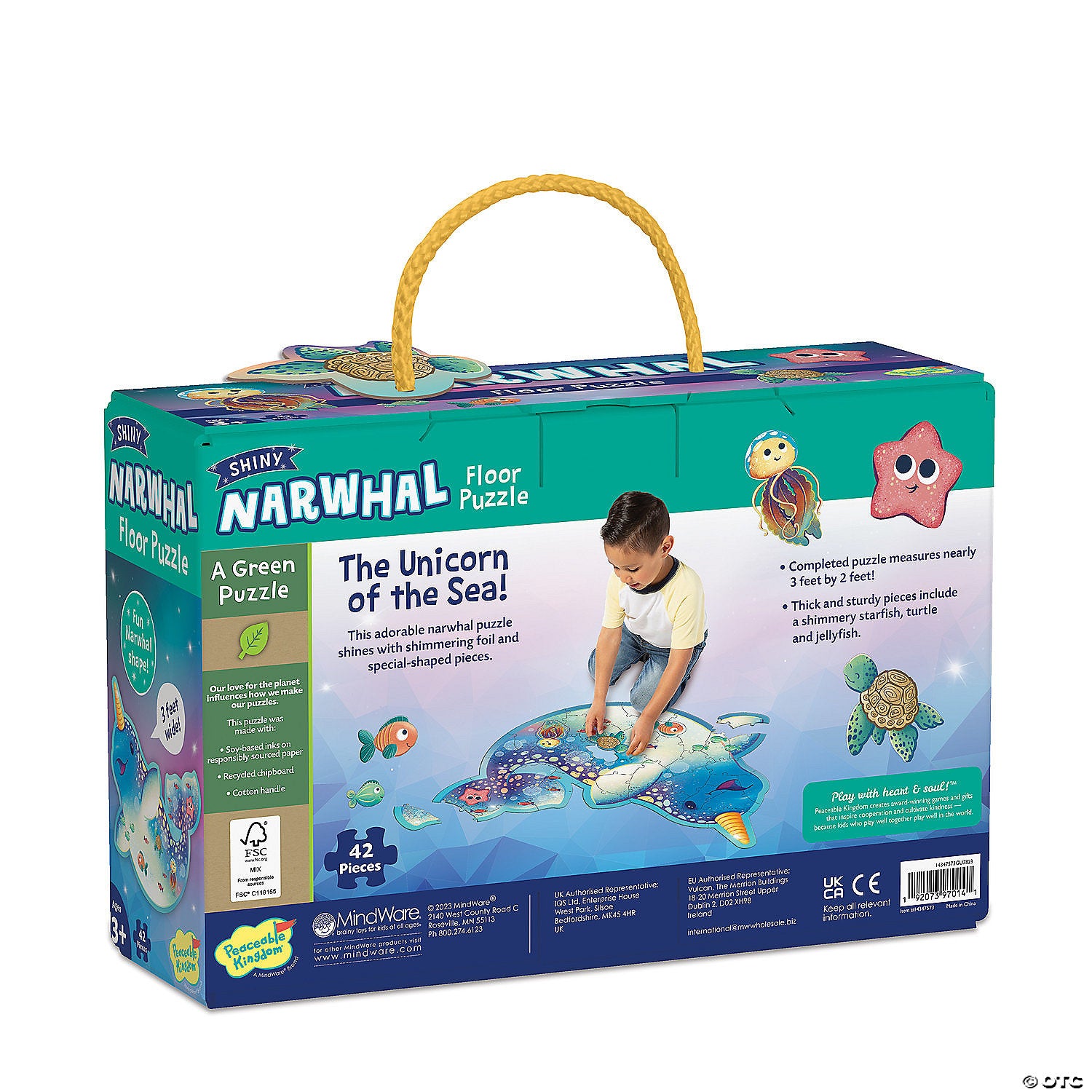 Narwhal Floor Puzzle
