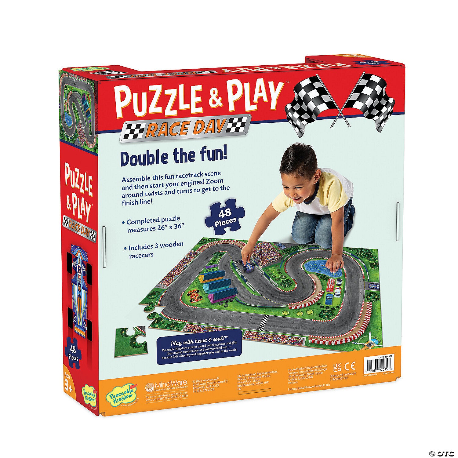 Race Day Puzzle And Play