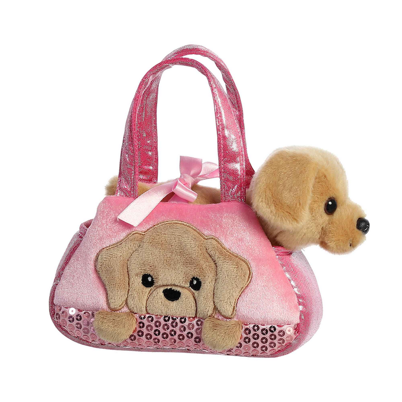 Peek-A-Boo Lab Fancy Pals Purse