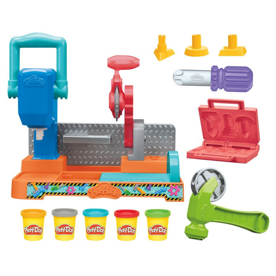 Play Doh Stamp & Saw Tool Bench