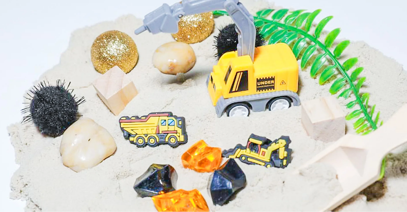 Construction Magnetic Sand Jar