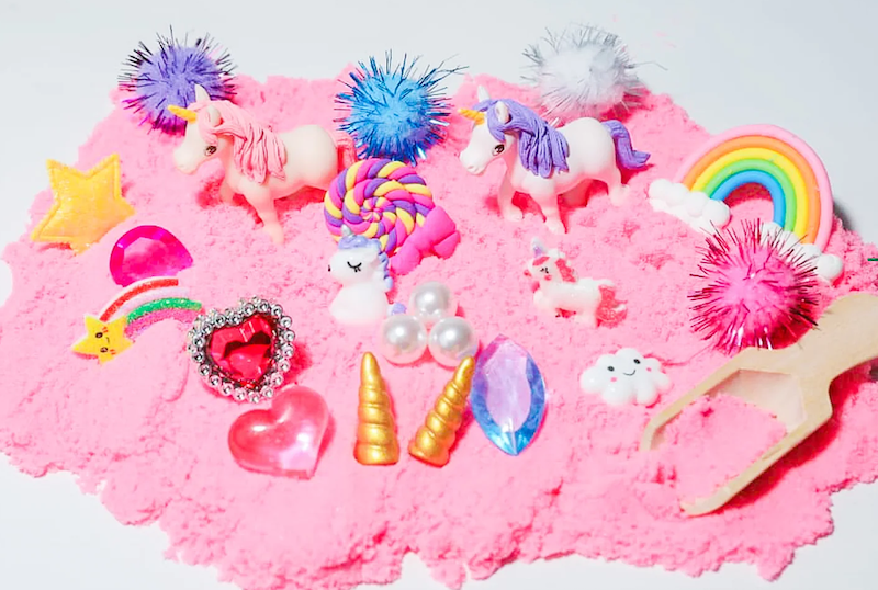 Unicorn Magnetic Sand Jar