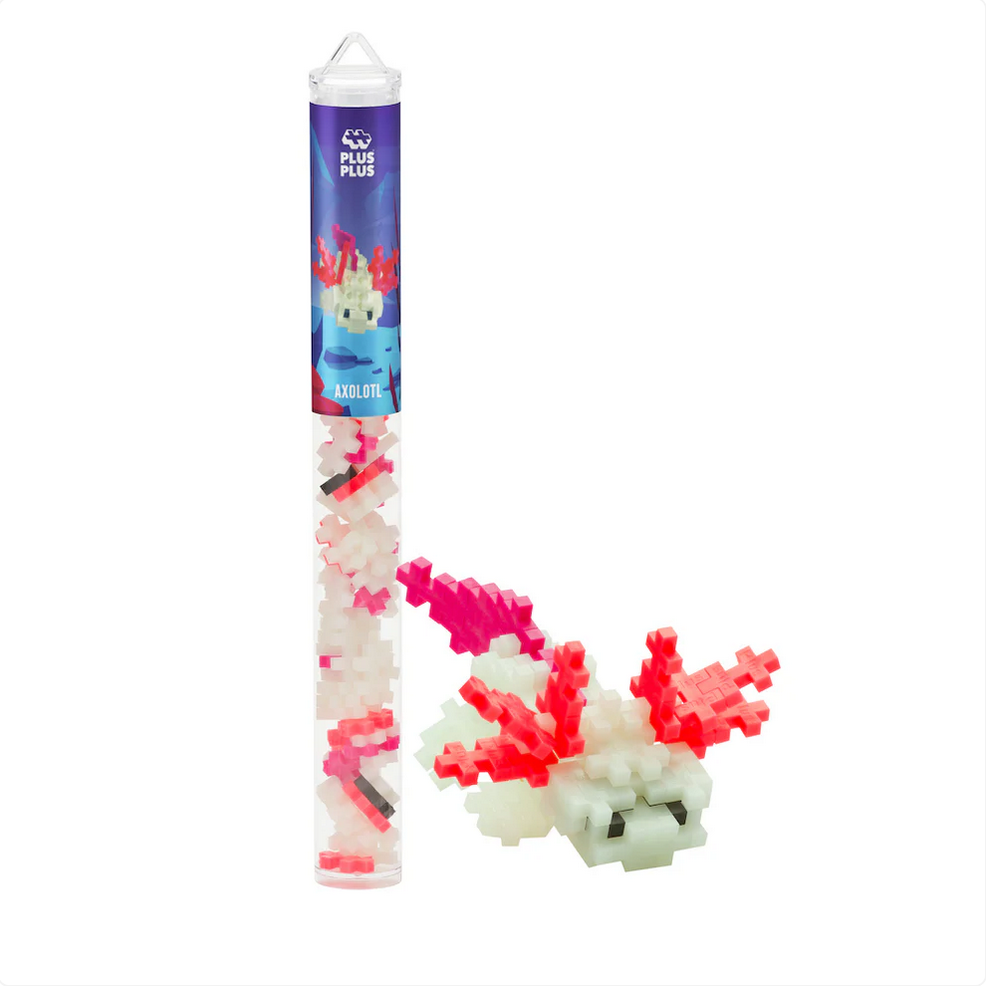 Plus Plus Axolotl Tube