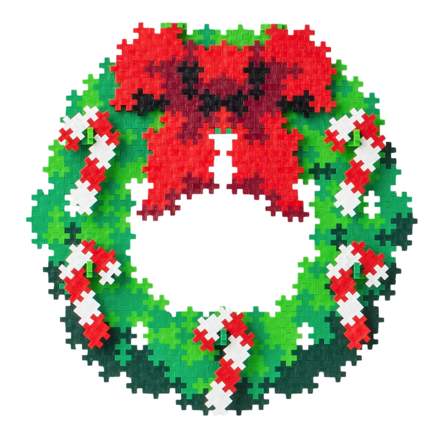 Plus-Plus Puzzle By Number - Wreath