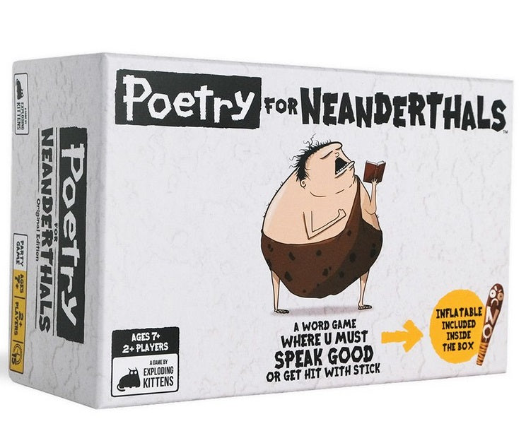 Poetry for Neanderthals