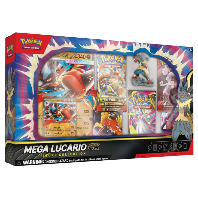 Pokémon Mega  Lucario ex Figure Collection