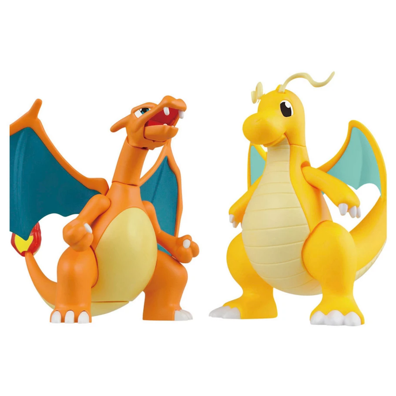 Pokémon Chizard & Dragonite Model Kit