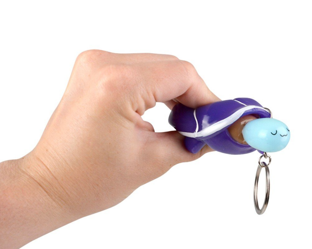 Pop Out Turtle Keychain