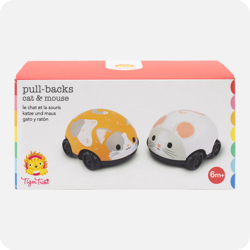 Cat & Mouse Pull-Backs