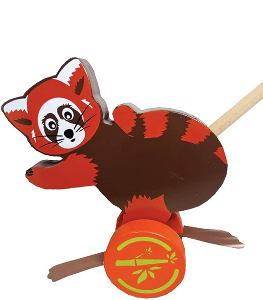 Push-A-Long Pets - Red Panda