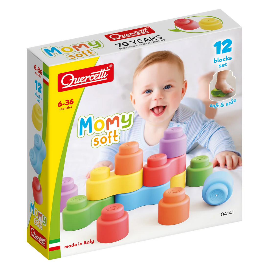 Momy Soft Blocks 12 Pc Set