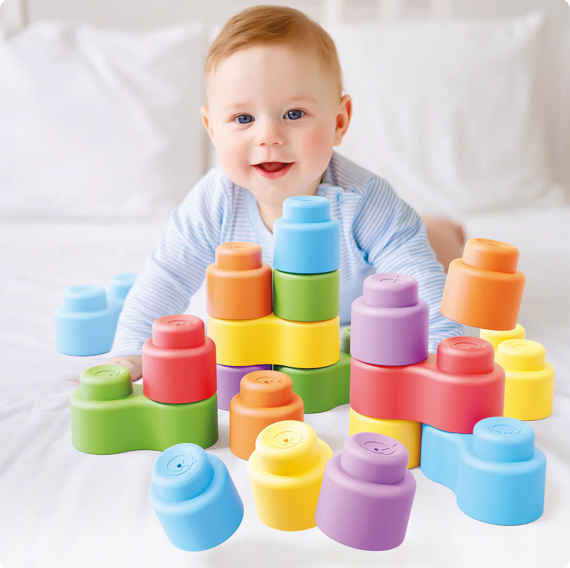 Momy 24 Pc Soft Block Set