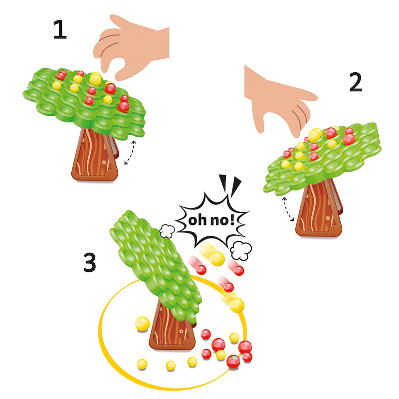 Stay Apple Balance Tree Game