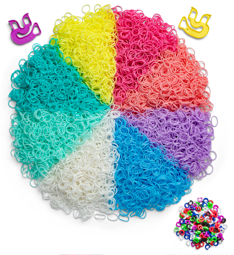 Rainbow Loom Pastel Treasure Box