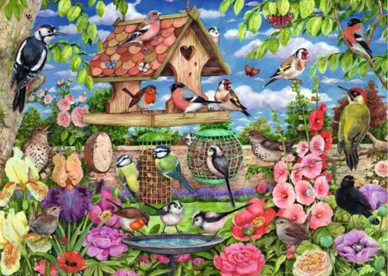 A Bird's Banquet 1000 pc Puzzle