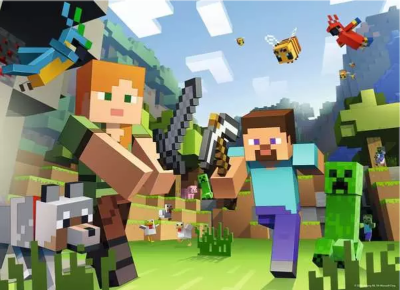 Minecraft 4x100 Pc Puzzle
