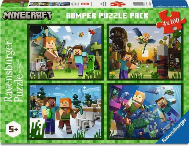 Minecraft 4x100 Pc Puzzle