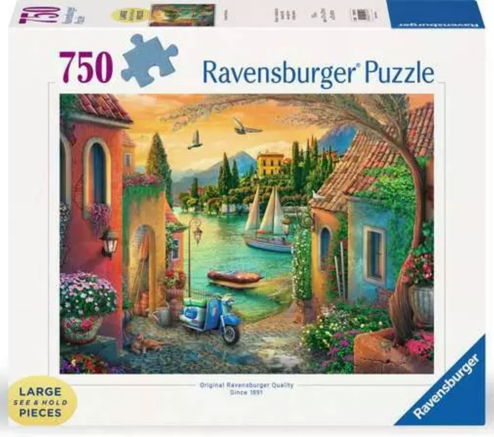 European Villa Views 750 Pc Puzzle