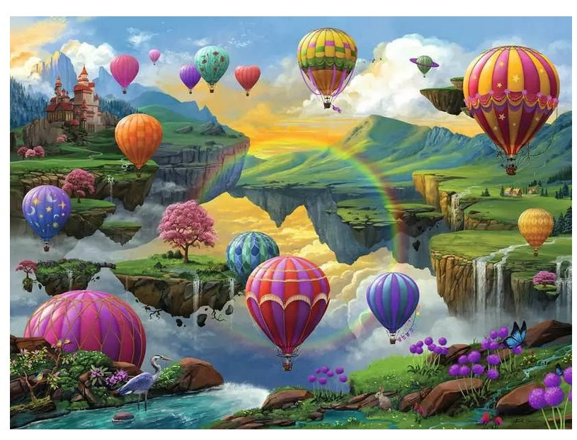 Air Balloon Valley 500 Pc Puzzle