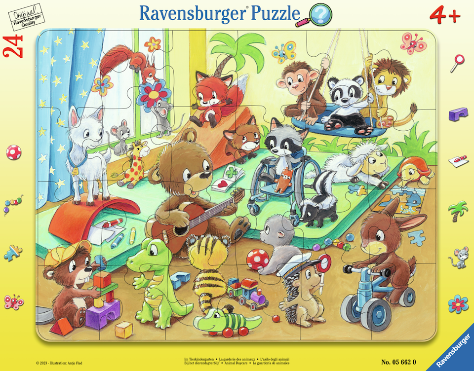 Animal Daycare 24 Pc Puzzle