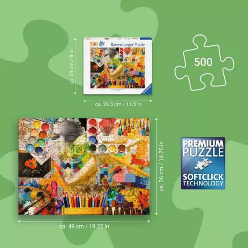 Art Studio 500 pc Puzzle
