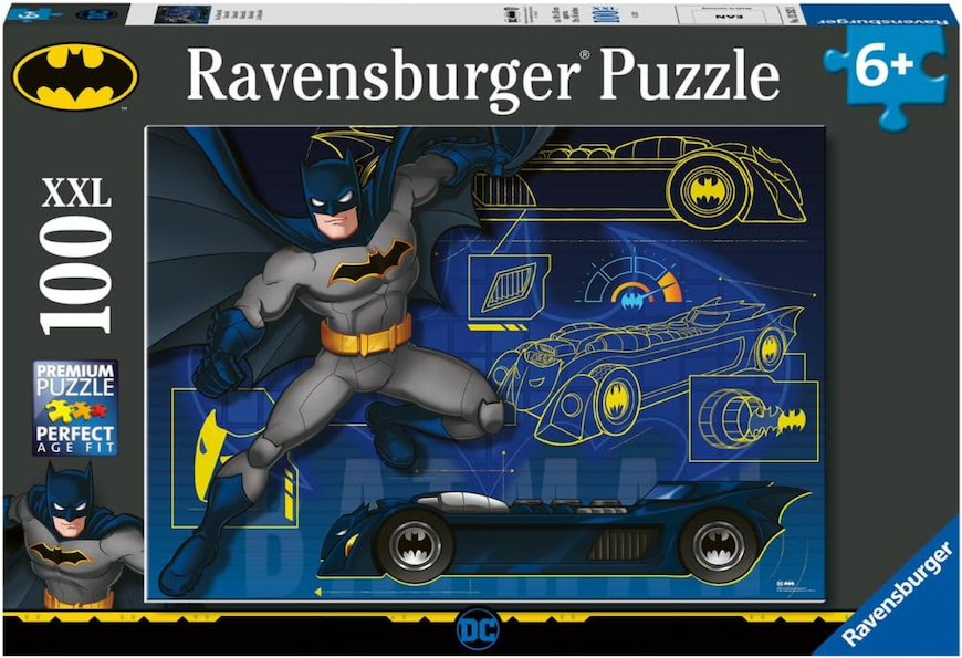 Batman Batmobile 100 pc Puzzle