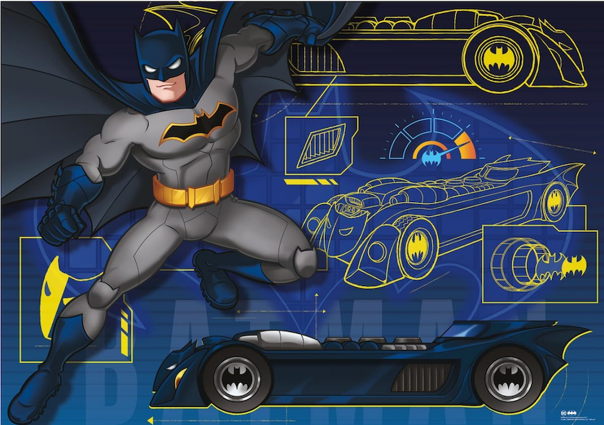 Batman Batmobile 100 pc Puzzle