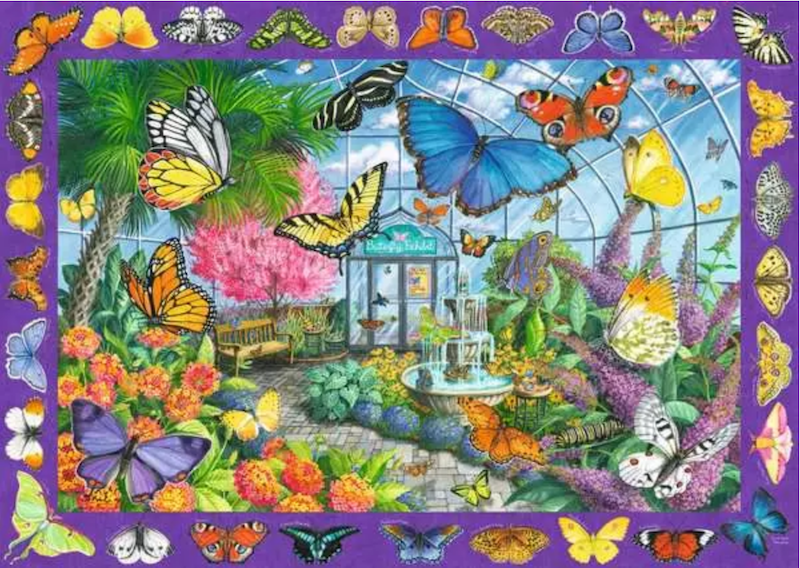 Butterfly Place 500 Pc Puzzle