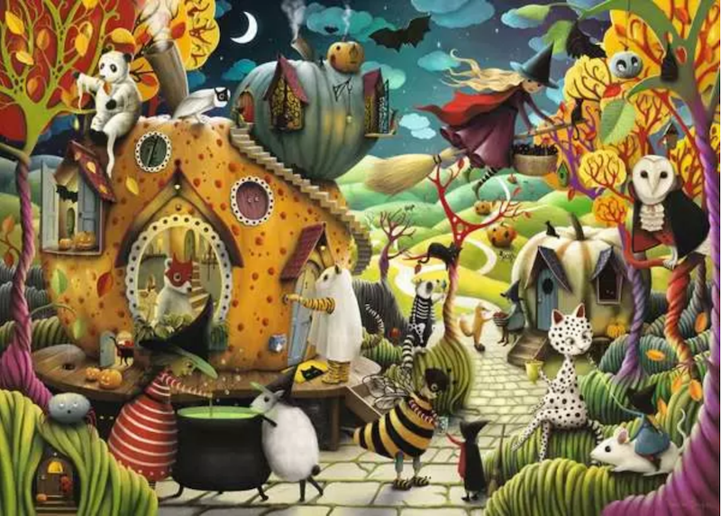 Happy Halloween Seasonal 1000 pc Puzzle