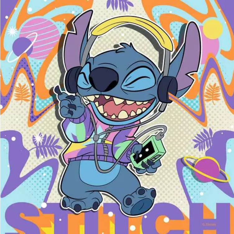 Stitch 3x49 pc Puzzles