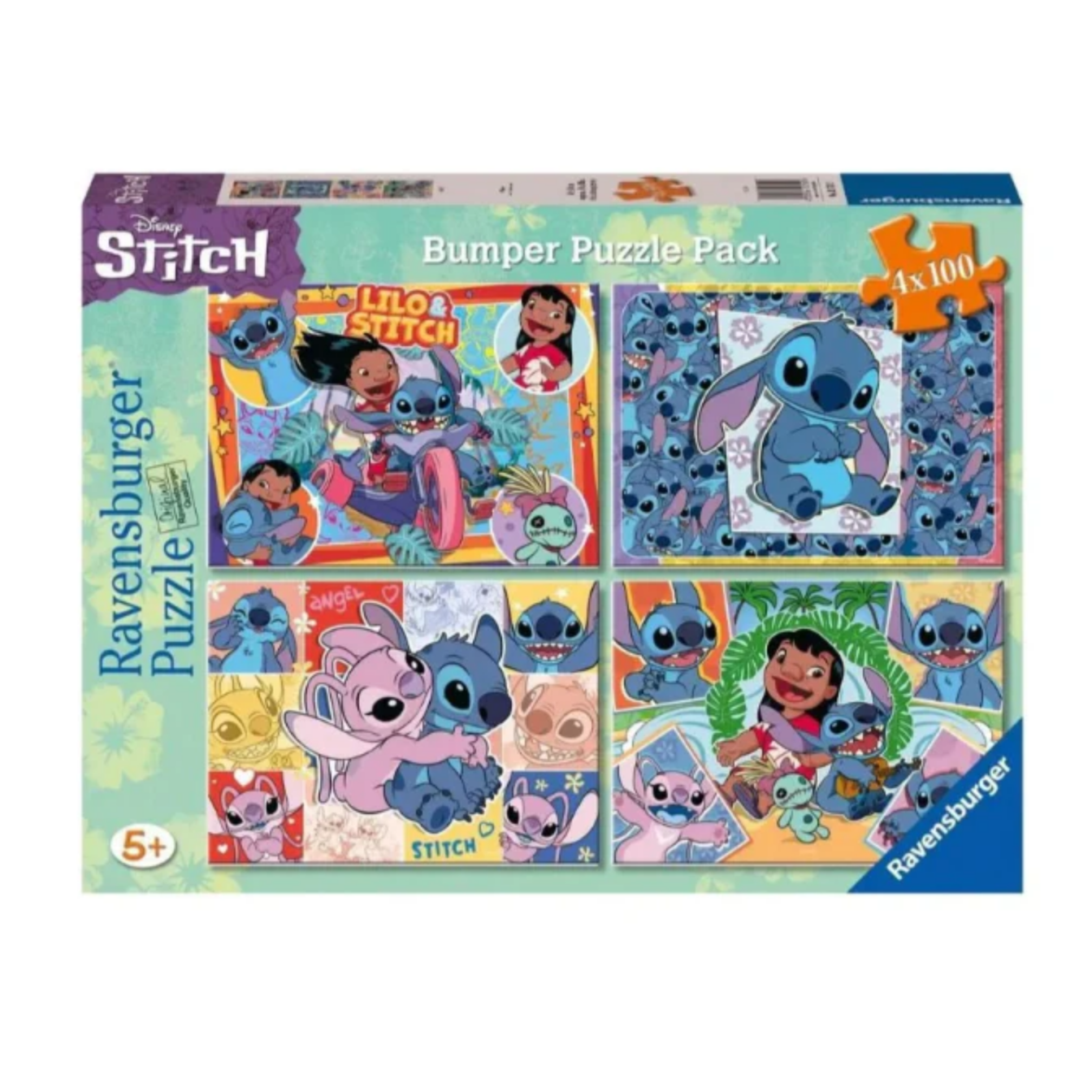 Stitch 4x100 Pc Puzzle