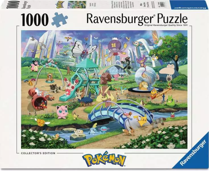 Eevee and Park 1000 Pc Puzzle